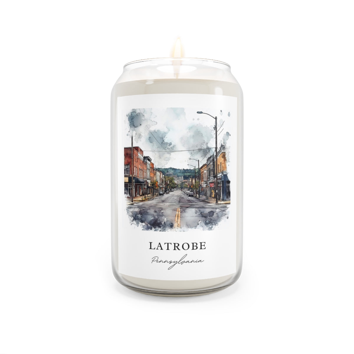 Latrobe, Pennsylvania scented soy candle