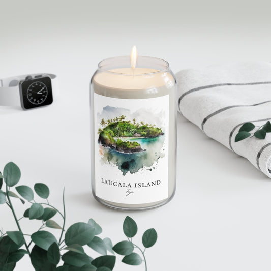 Laucala Island, Fiji scented soy candle