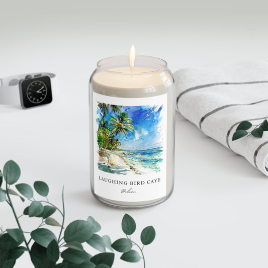 Laughing Bird Caye, Belize scented soy candle