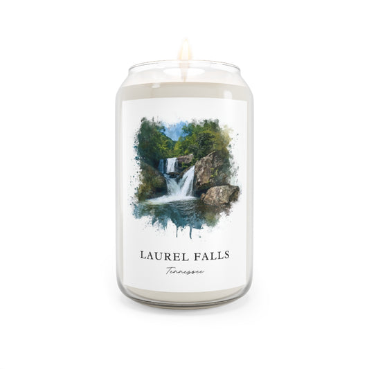 Laurel Falls, Tennessee scented soy candle