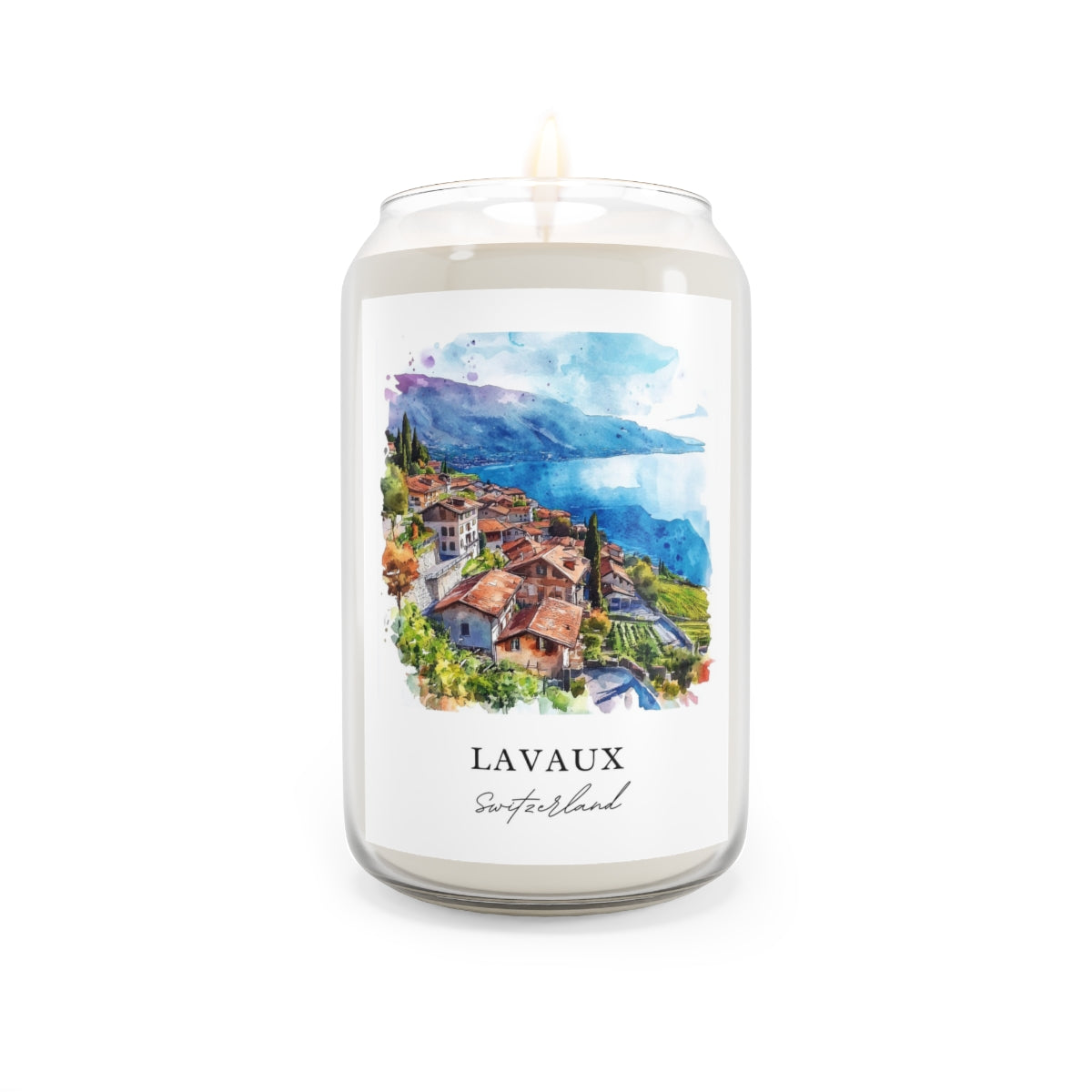 Lavaux, Switzerland scented soy candle