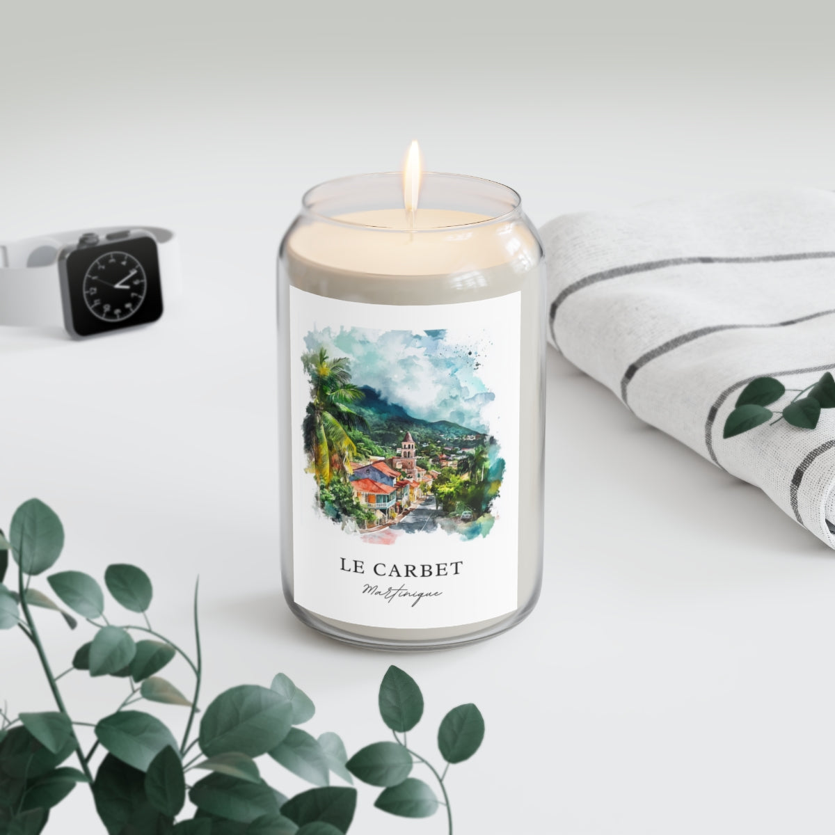 Le Carbet, Martinique scented soy candle
