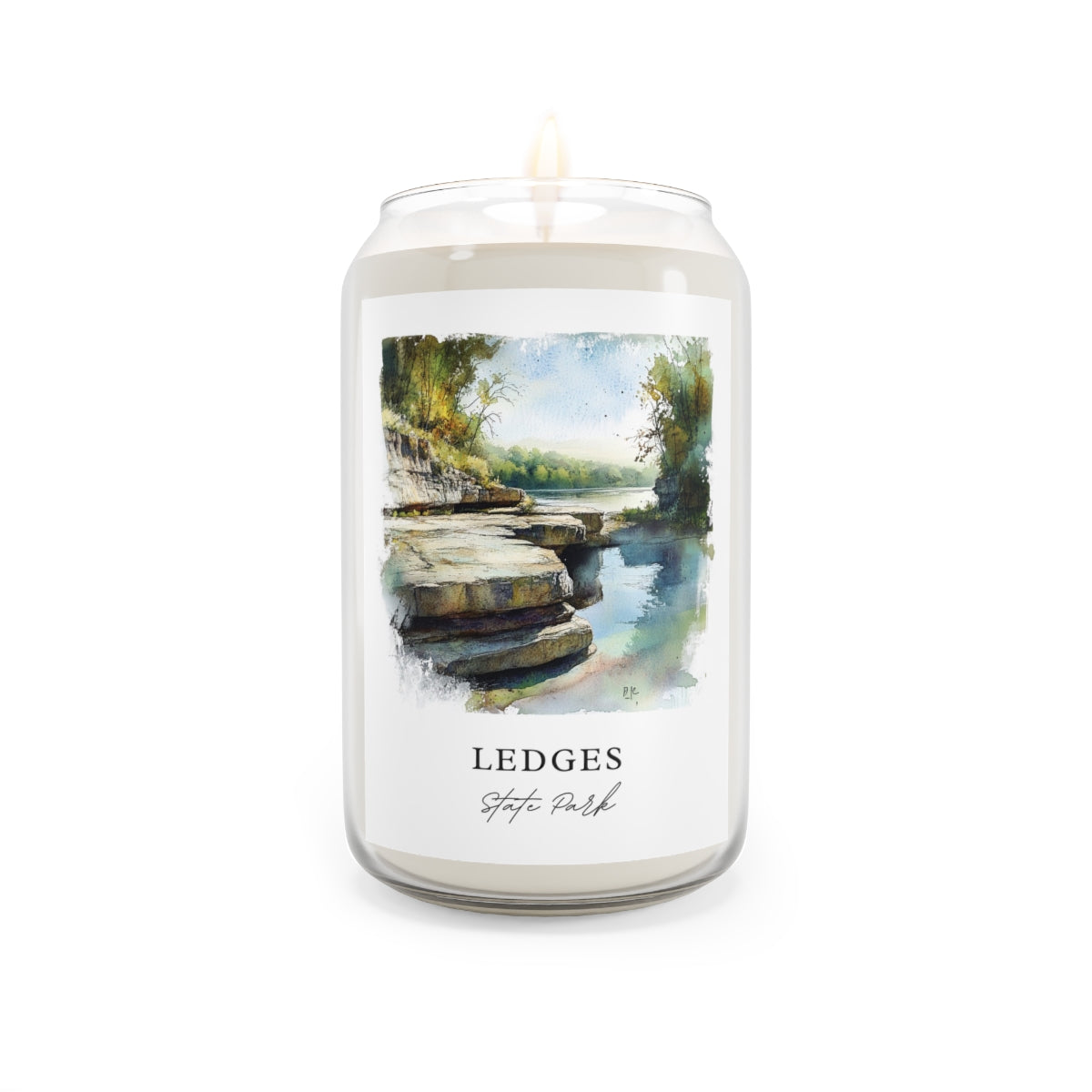Ledges, State Park scented soy candle