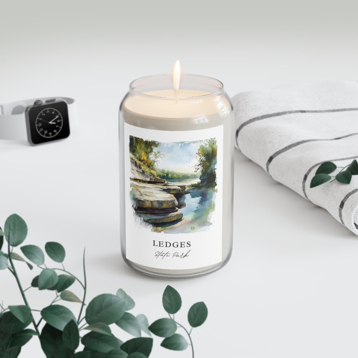 Ledges, State Park scented soy candle