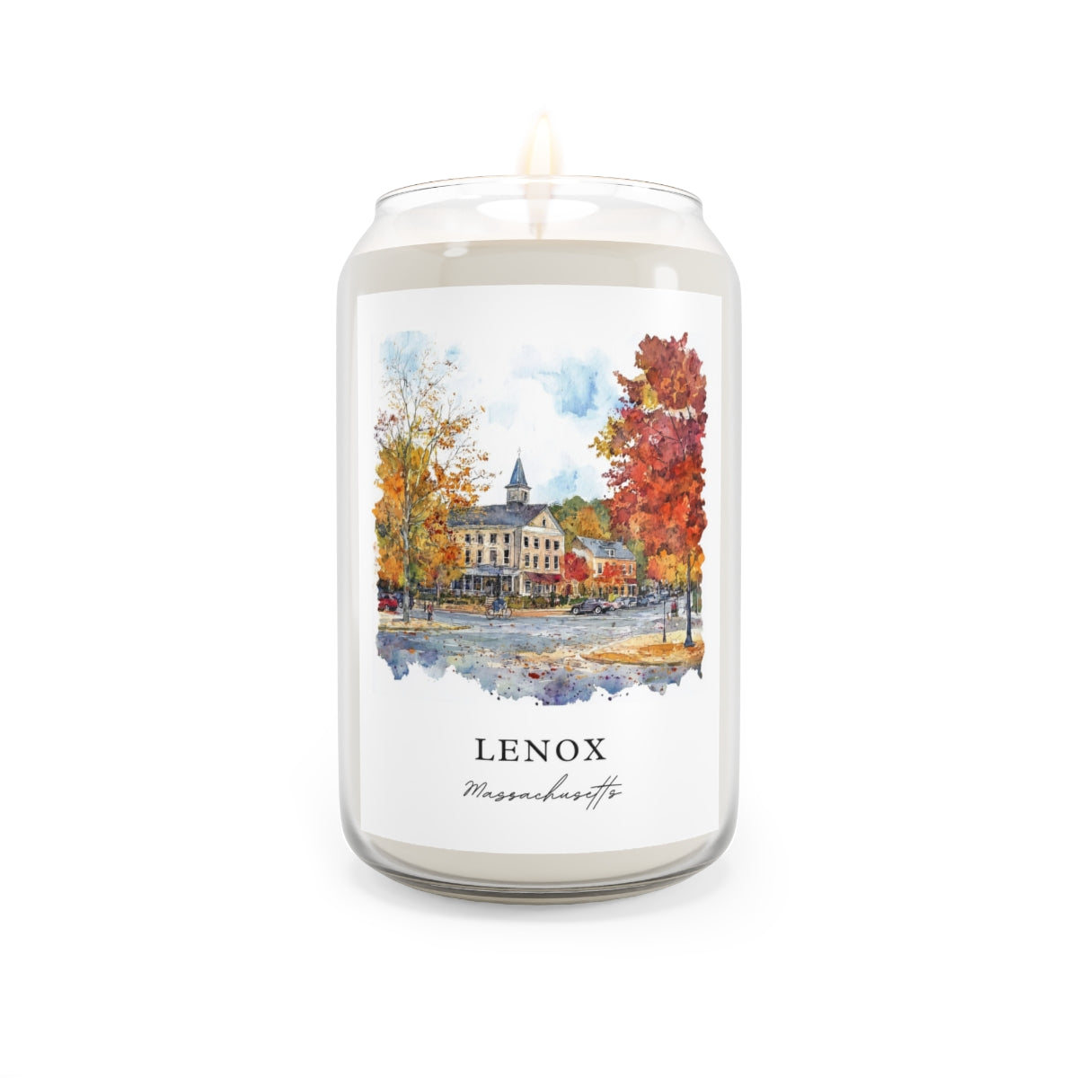 Lenox, Massachusetts scented soy candle