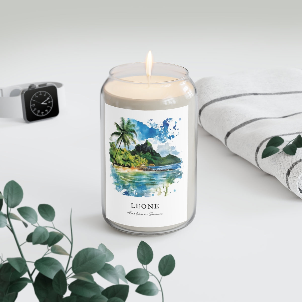 Leone, American Samoa scented soy candle