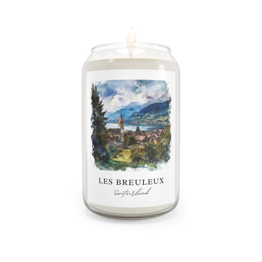 Les Breuleux, Switzerland scented soy candle