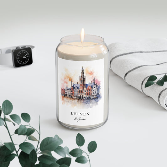 Leuven, Belgium scented soy candle