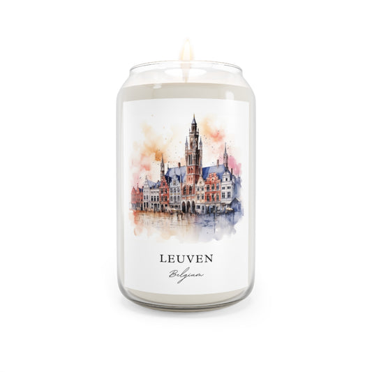 Leuven, Belgium scented soy candle