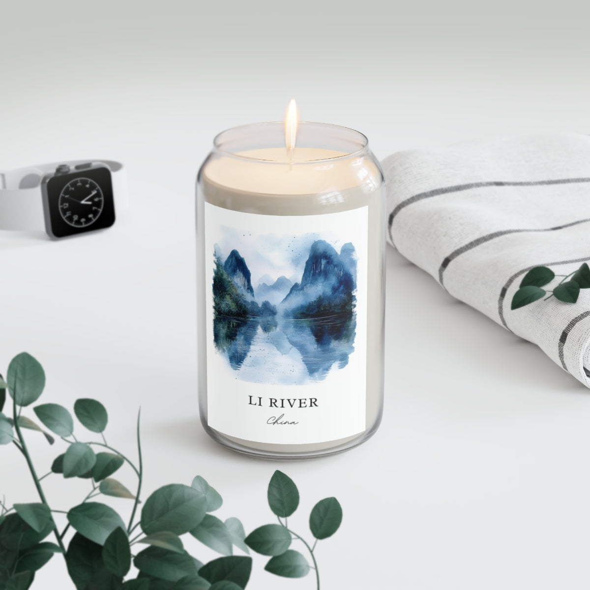 Li River, China scented soy candle