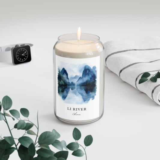 Li River, China scented soy candle