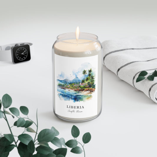 Liberia, Costa Rica scented soy candle