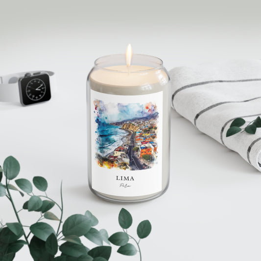 Lima, Peru scented soy candle