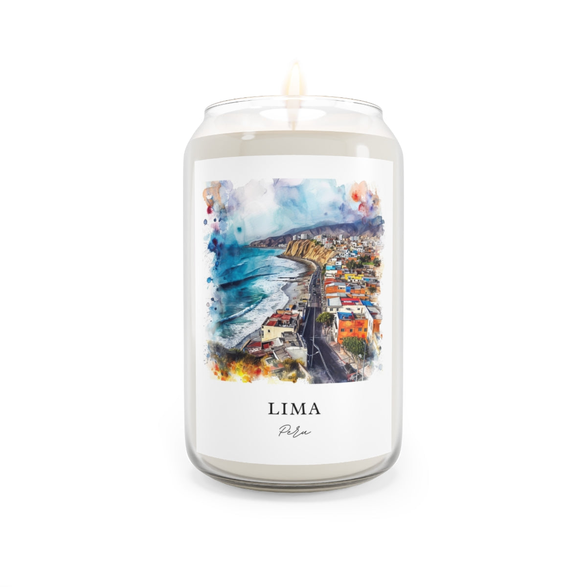 Lima, Peru scented soy candle