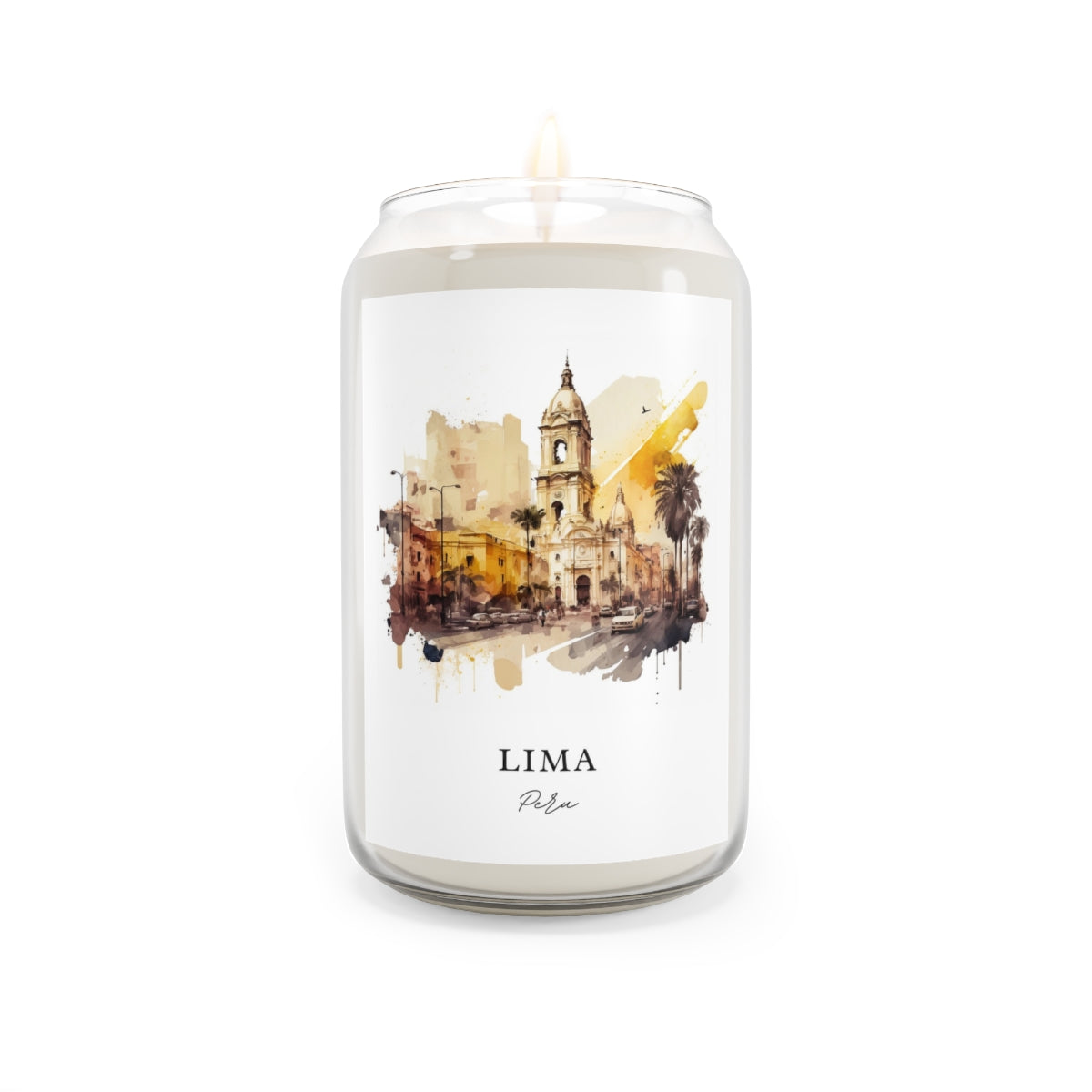 Lima, Peru scented soy candle