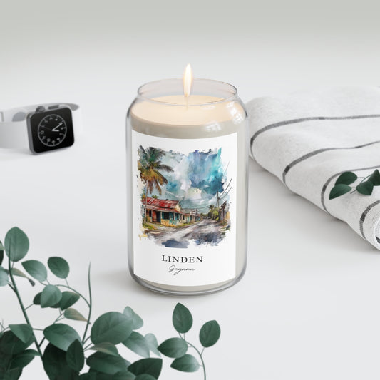 Linden, Guyana scented soy candle
