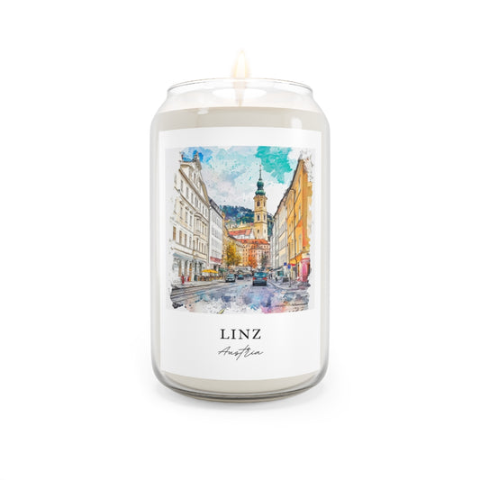 Linz, Austria scented soy candle