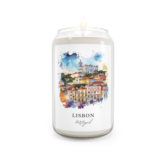 Lisbon, Portugal scented soy candle