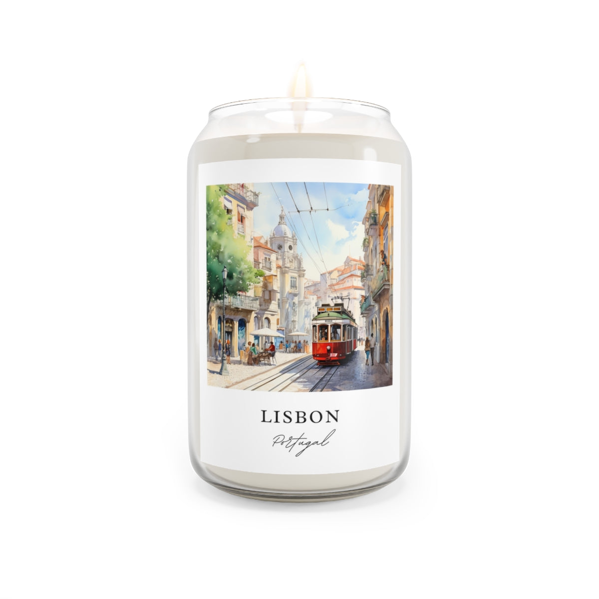 Lisbon, Portugal scented soy candle