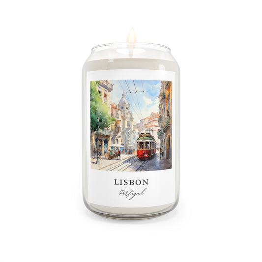 Lisbon, Portugal scented soy candle