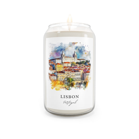 Lisbon, Portugal scented soy candle