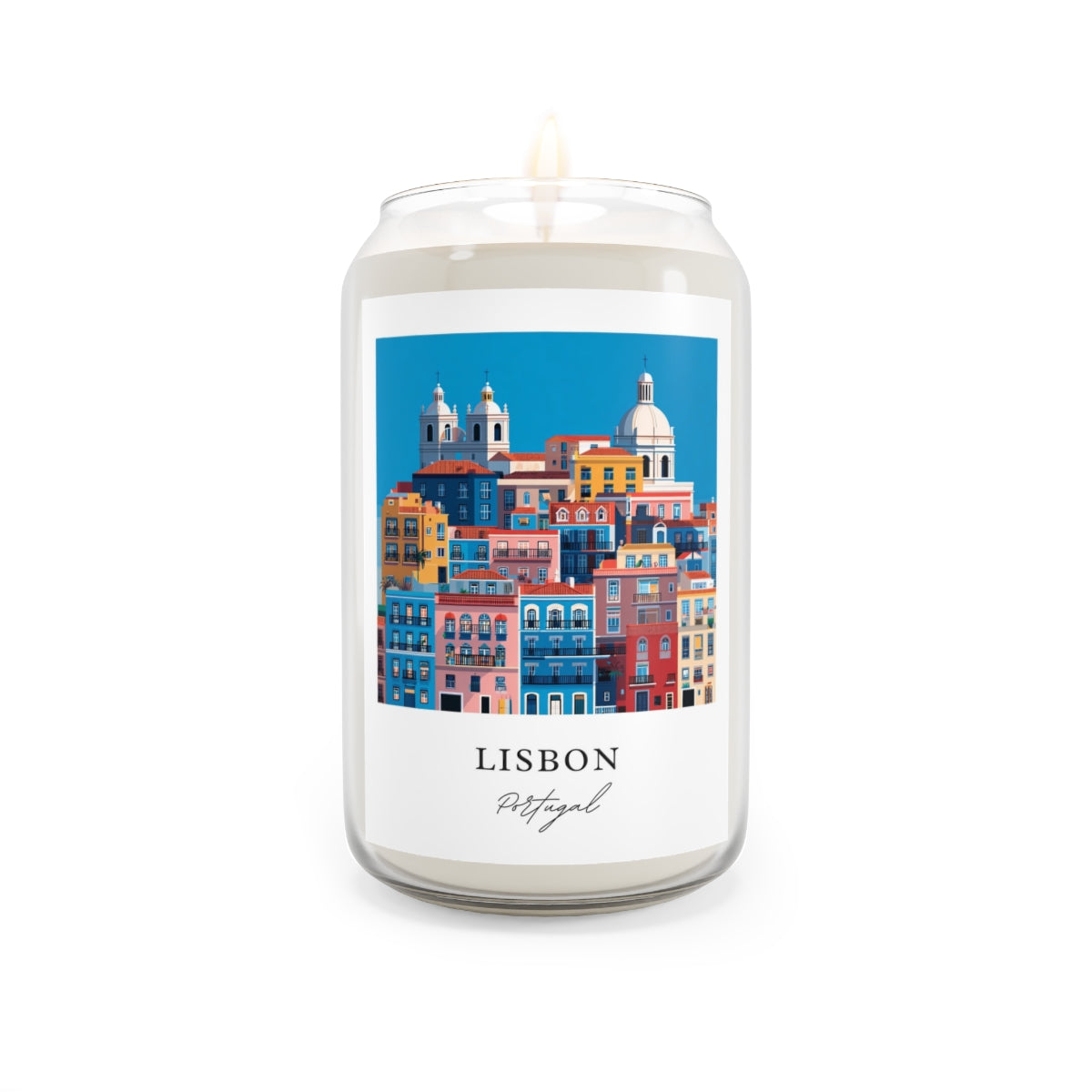 Lisbon, Portugal scented soy candle