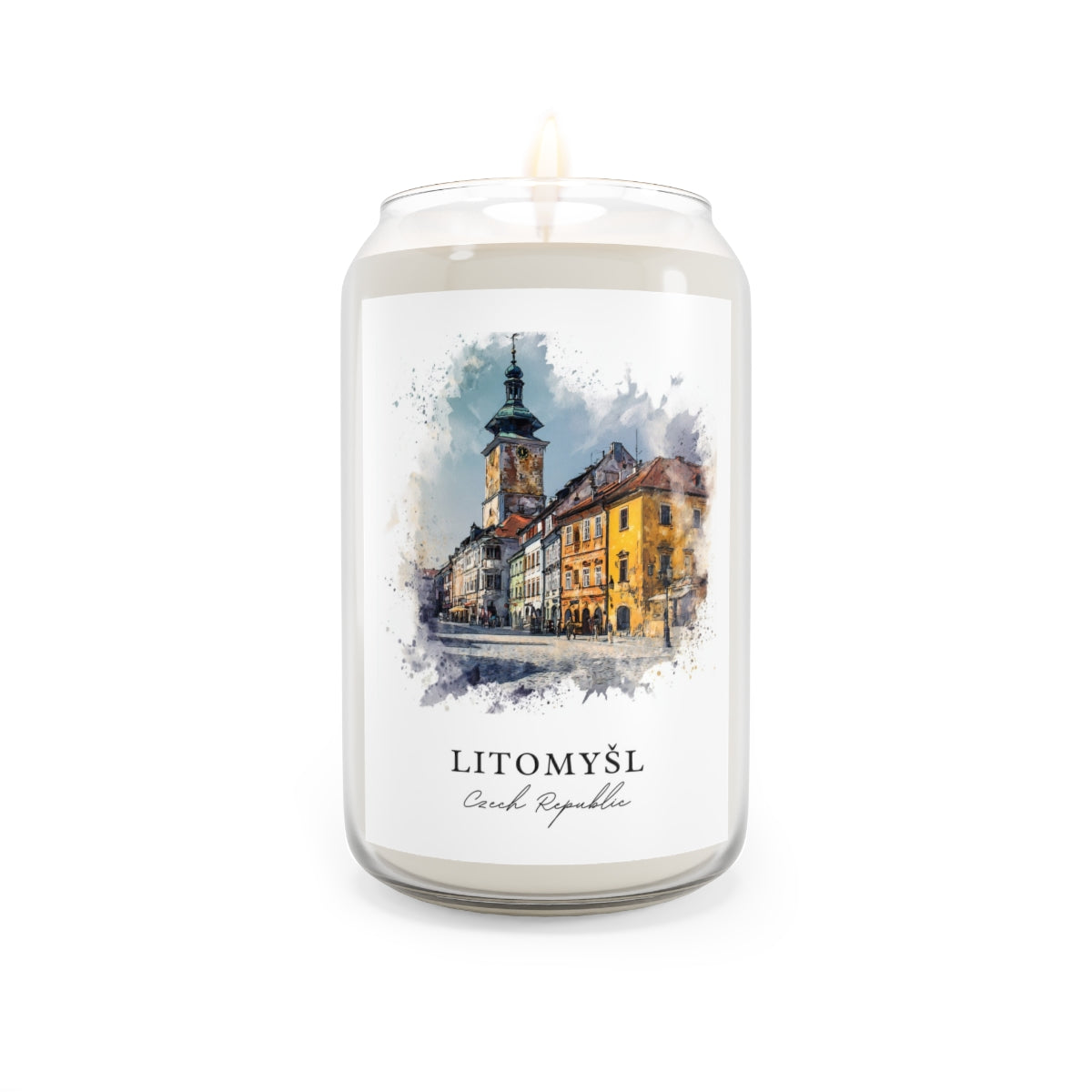 Litomyšl, Czech Republic scented soy candle