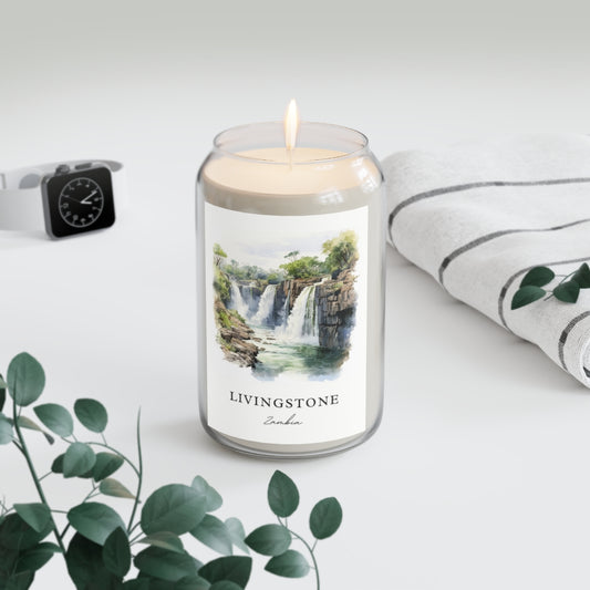 Livingstone, Zambia scented soy candle