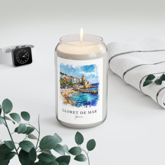 Lloret De Mar, Spain scented soy candle