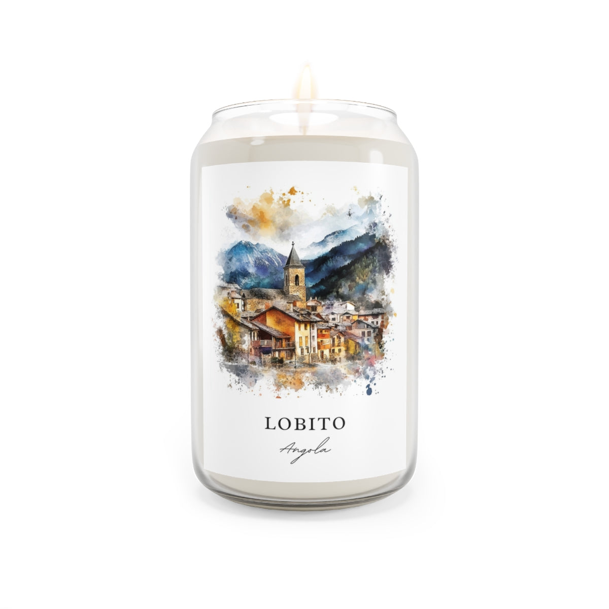 Lobito, Angola scented soy candle