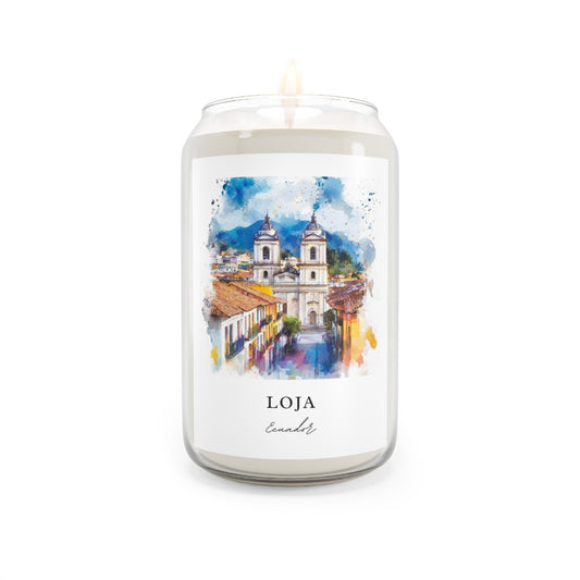 Loja, Ecuador scented soy candle