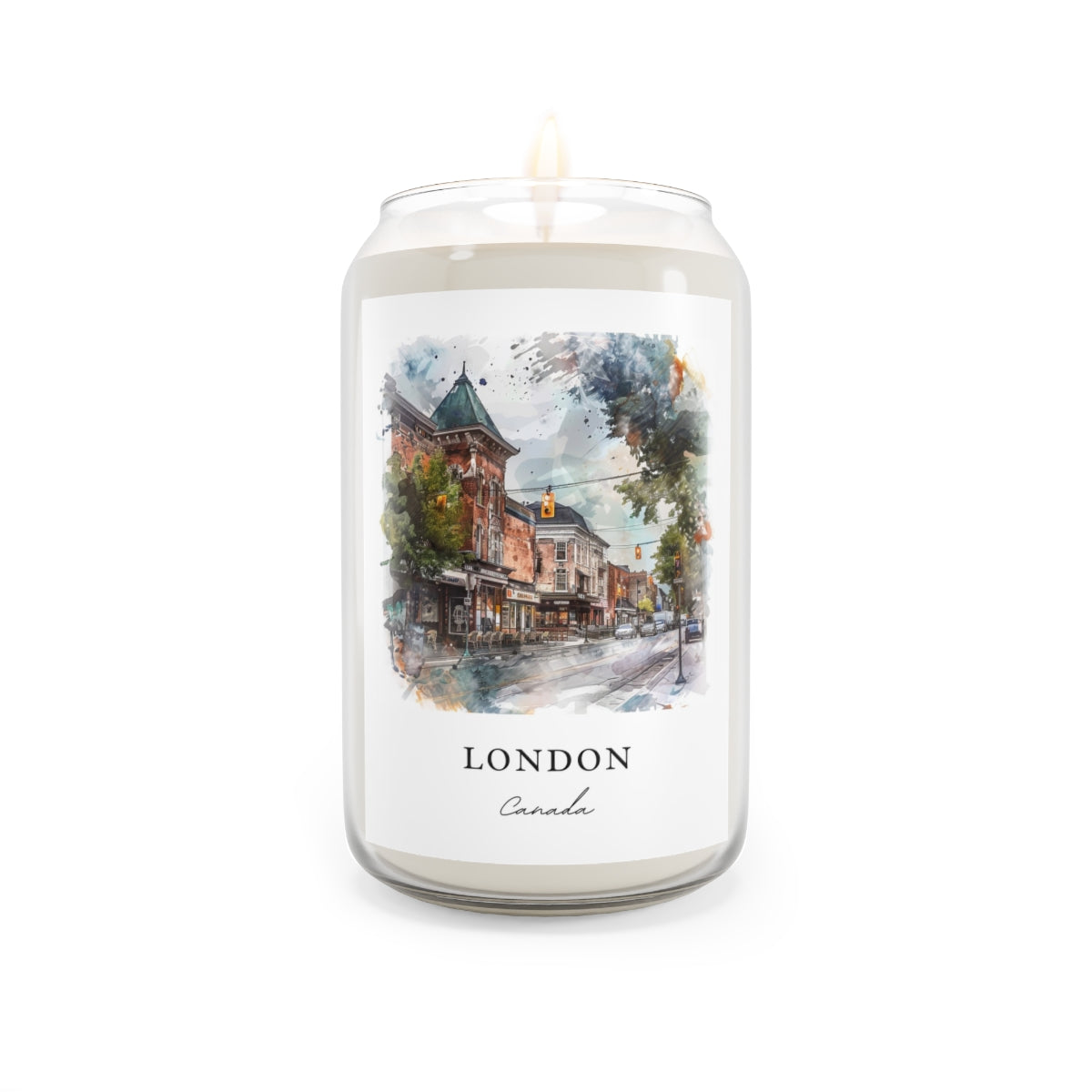 London, Canada scented soy candle