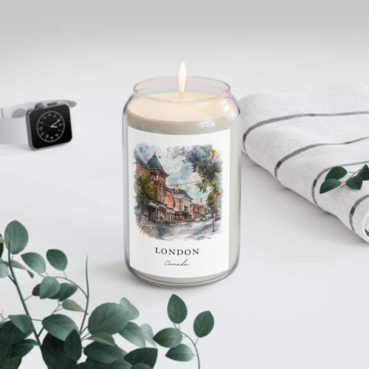 London, Canada scented soy candle