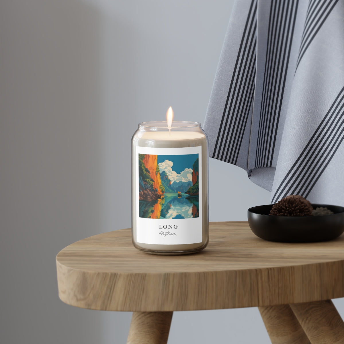 Long, Vietnam scented soy candle