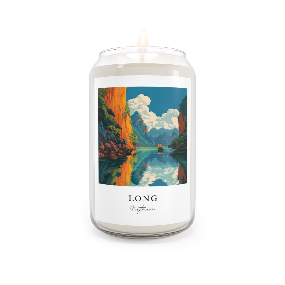 Long, Vietnam scented soy candle