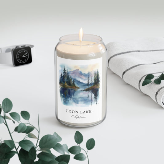 Loon Lake, California scented soy candle
