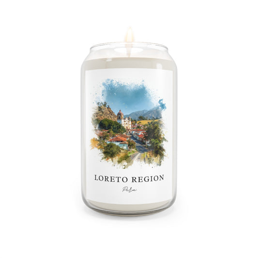 Loreto Region, Peru scented soy candle