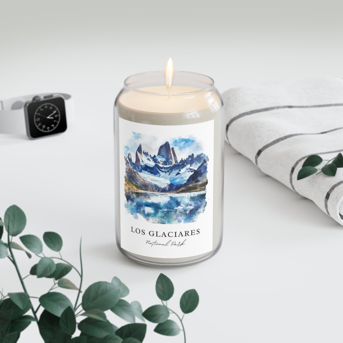 Los Glaciares, National Park scented soy candle