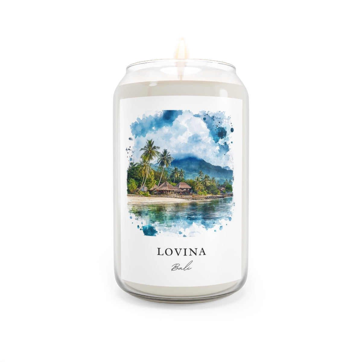 Lovina, Bali scented soy candle