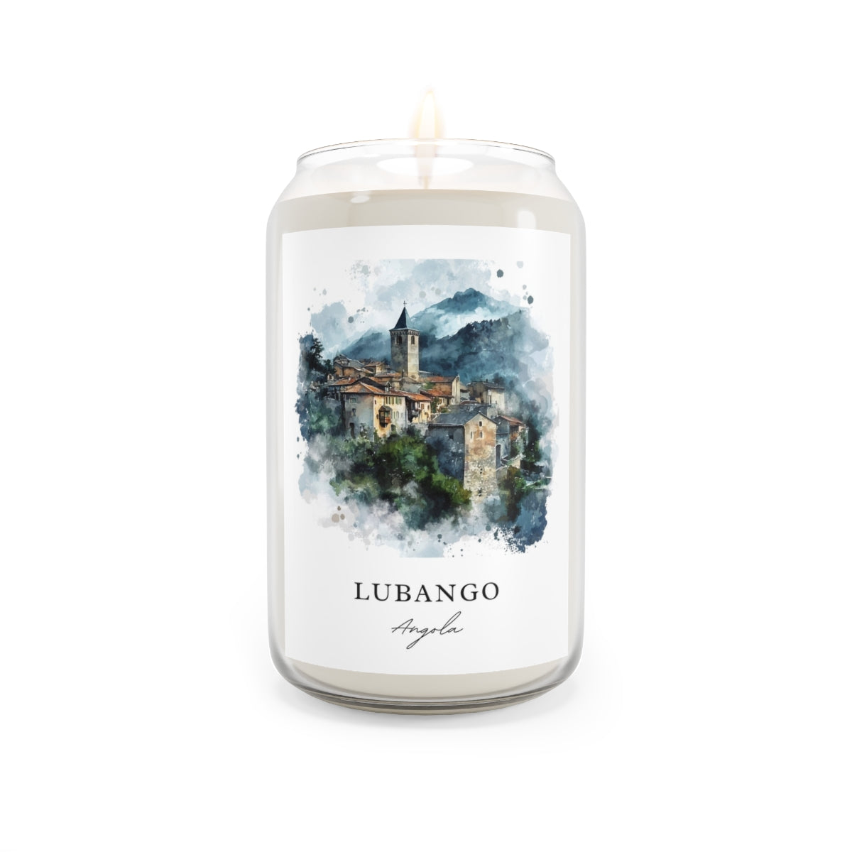Lubango, Angola scented soy candle