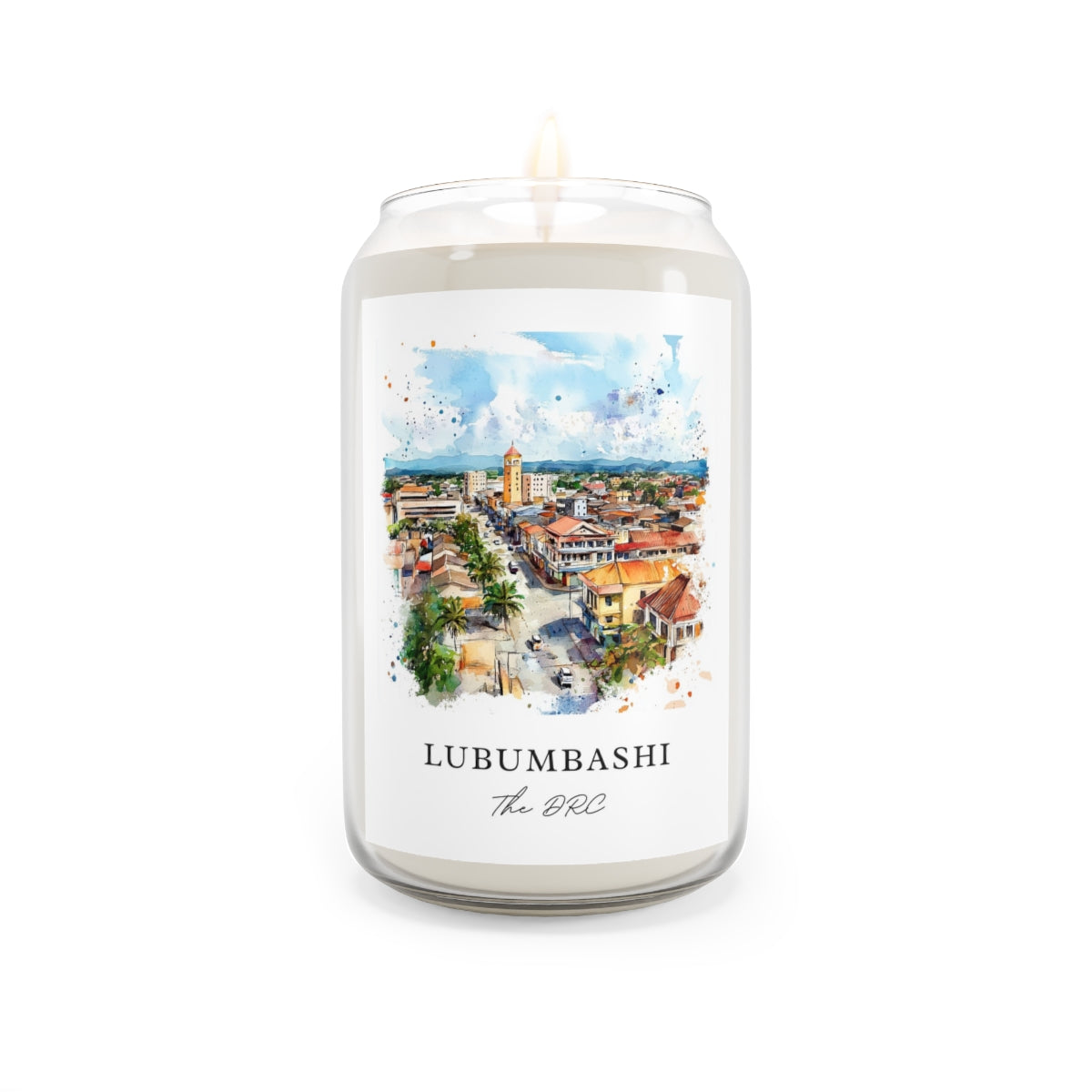 Lubumbashi, The DRC scented soy candle