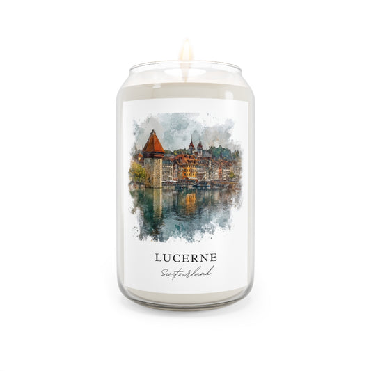 Lucerne, Switzerland scented soy candle