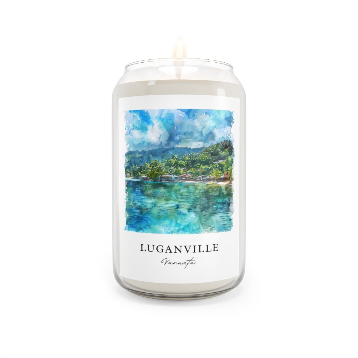 Luganville, Vanuatu scented soy candle