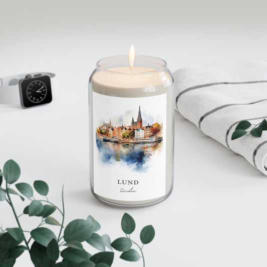 Lund, Sweden scented soy candle
