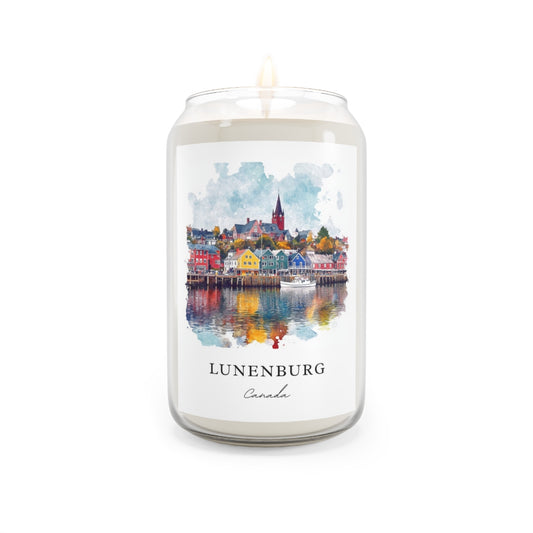 Lunenburg, Canada scented soy candle