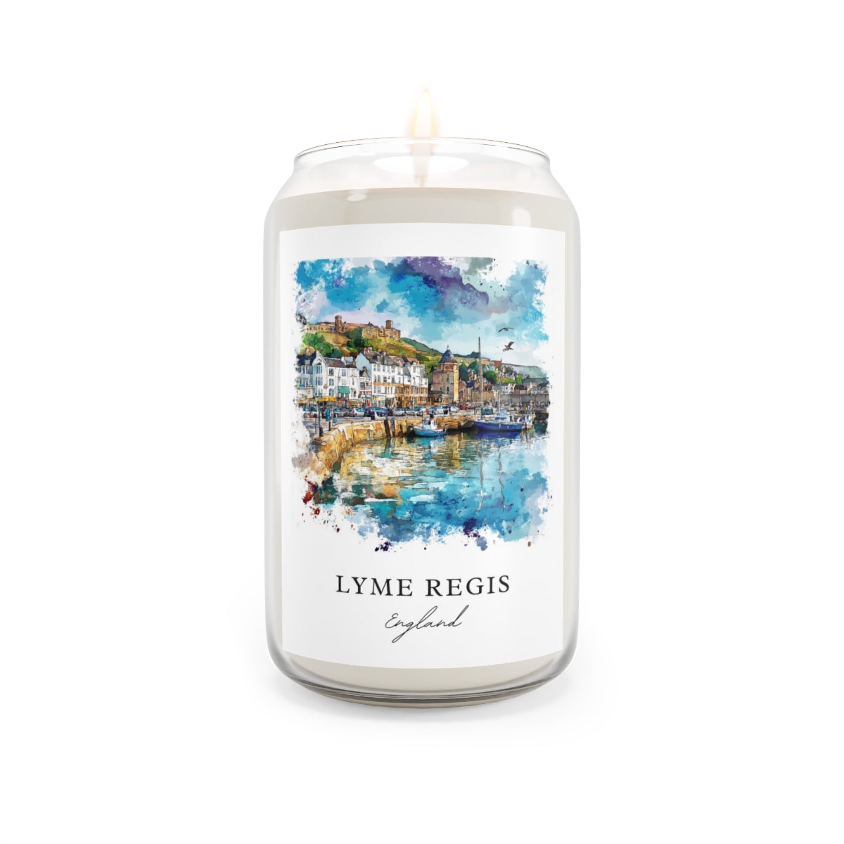 Lyme Regis, England scented soy candle