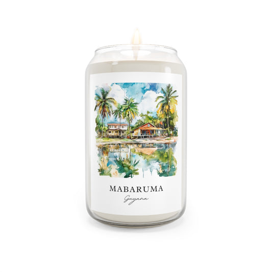 Mabaruma, Guyana scented soy candle