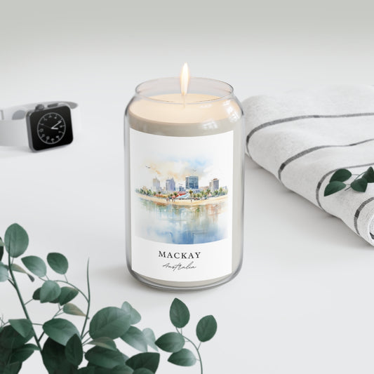 Mackay, Australia scented soy candle