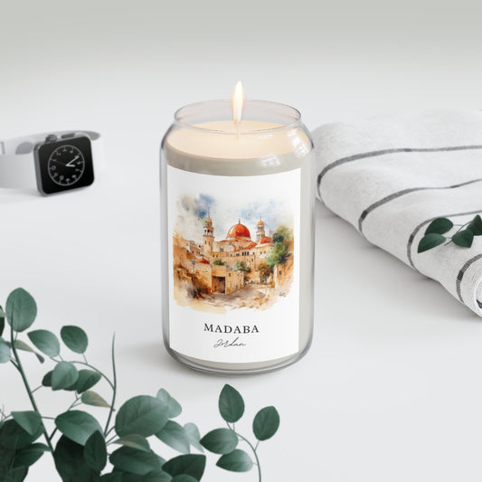 Madaba, Jordan scented soy candle
