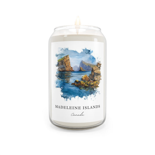 Madeleine Islands, Canada scented soy candle